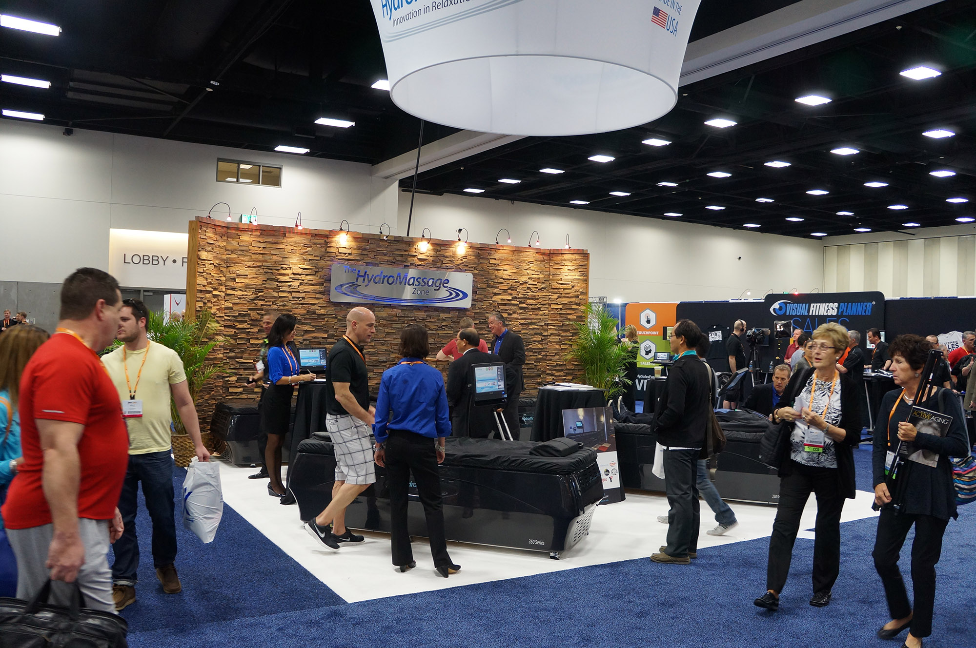 HydroMassage at IHRSA 2014