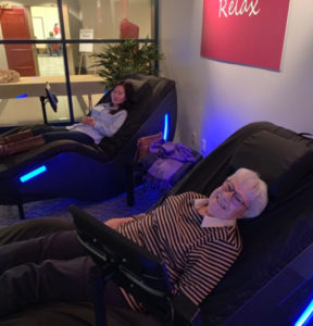 Multi-Family Properties Focus on Inclusive and Accessible Amenities 3 Grandma and granddaughter enjoy a massage