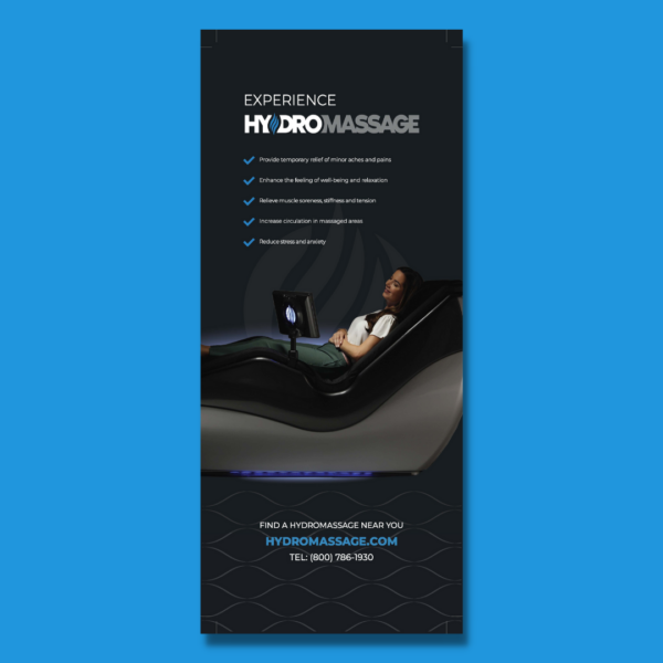 HydroMassage Rack Card 1